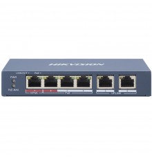 Комутатор Hikvision DS-3E0106HP-E