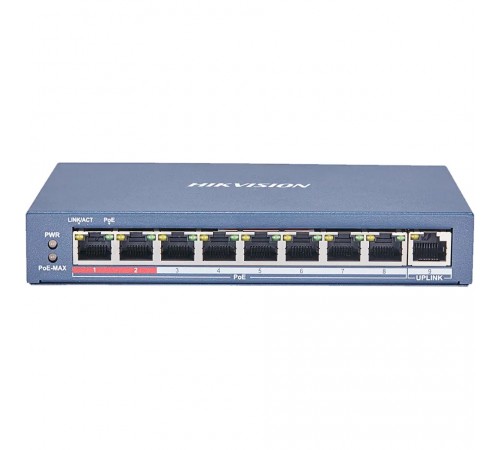 Комутатор Hikvision DS-3E0109P-E(C)