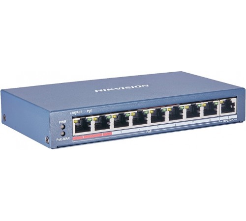 Комутатор Hikvision DS-3E0109P-E(C)
