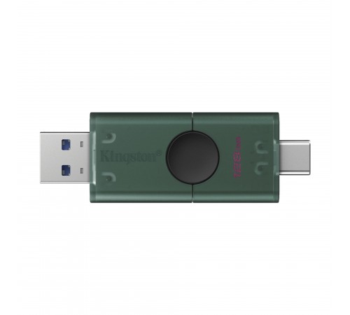 Флеш-накопичувач USB3.2 128GB Type-C Kingston DataTraveler Duo Green (DTDEG2/128GB) Флеш-накопичувач USB3.2 128GB Type-C Kingston DataTraveler Duo Green (DTDEG2/128GB)