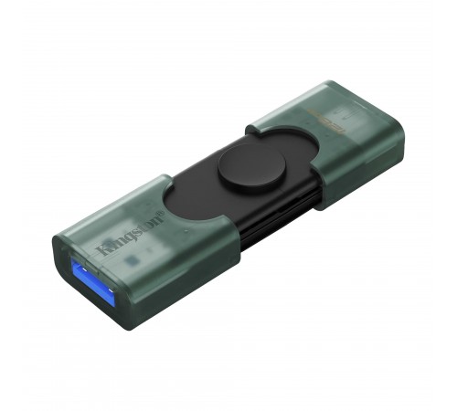 Флеш-накопичувач USB3.2 128GB Type-C Kingston DataTraveler Duo Green (DTDEG2/128GB) Флеш-накопичувач USB3.2 128GB Type-C Kingston DataTraveler Duo Green (DTDEG2/128GB)