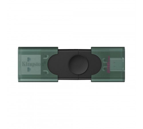 Флеш-накопичувач USB3.2 256GB Type-C Kingston DataTraveler Duo Green (DTDEG2/256GB)