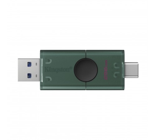 Флеш-накопичувач USB3.2 256GB Type-C Kingston DataTraveler Duo Green (DTDEG2/256GB)