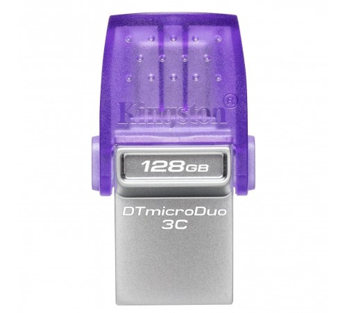 Флеш-накопичувач USB3.2 128GB Type-C Kingston DataTraveler microDuo 3C (DTDUO3CG3/128GB)