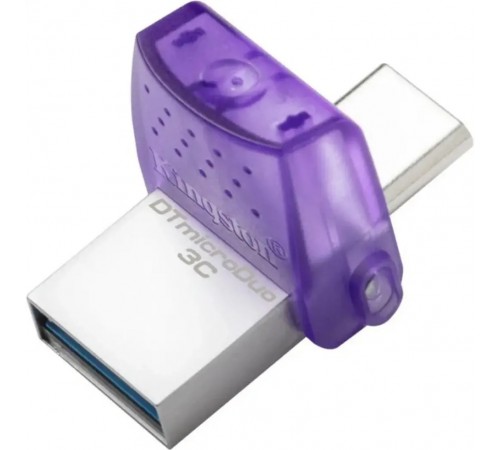 Флеш-накопичувач USB3.2 64GB Type-C Kingston DataTraveler microDuo 3C (DTDUO3CG3/64GB)
