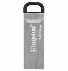 Флеш-накопичувач USB3.2 128GB Kingston DataTraveler Kyson Silver/Black (DTKN/128GB)