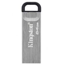 Флеш-накопичувач USB3.2 64GB Kingston DataTraveler Kyson Silver/Black (DTKN/64GB)