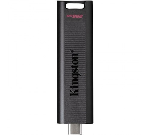 Флеш-накопичувач USB3.2 256GB Type-C Kingston DataTraveler Max Black (DTMAX/256GB)