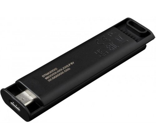 Флеш-накопичувач USB3.2 512GB Type-C Kingston DataTraveler Max Black (DTMAX/512GB)