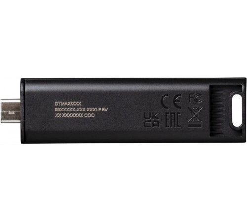Флеш-накопичувач USB3.2 512GB Type-C Kingston DataTraveler Max Black (DTMAX/512GB)