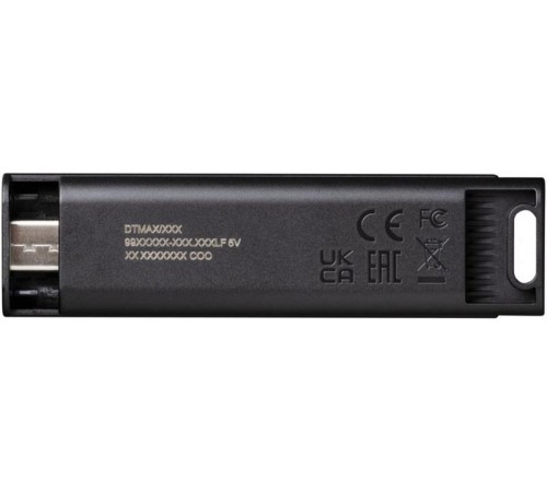 Флеш-накопичувач USB3.2 512GB Type-C Kingston DataTraveler Max Black (DTMAX/512GB)