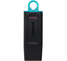 Флеш-накопичувач USB3.2 64GB Kingston DataTraveler Exodia Black/Teal (DTX/64GB)