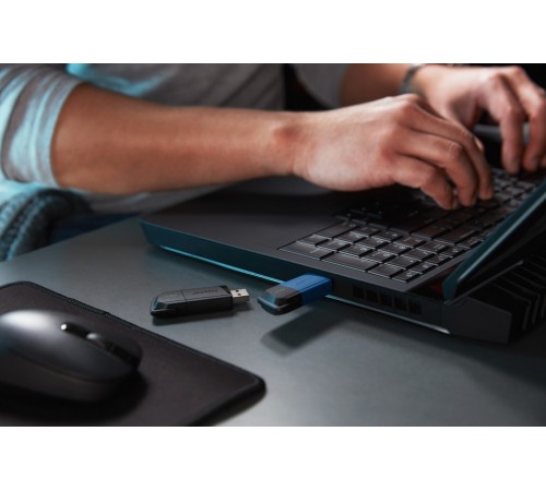 Флеш-накопичувач USB3.2 128GB Kingston DataTraveler Exodia M Black/Red (DTXM/128GB)