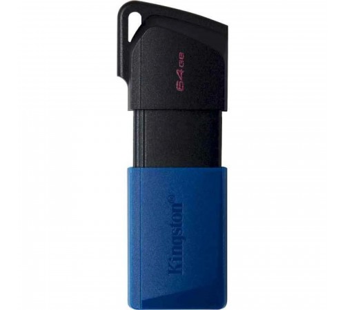 Флеш-накопичувач USB3.2 64GB Kingston DataTraveler Exodia M Black/Blue (DTXM/64GB)