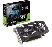 Відеокарта GF RTX 3050 6GB GDDR6 Dual OC Asus (DUAL-RTX3050-O6G)