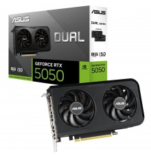 Відеокарта GF RTX 5050 8GB GDDR6 Dual OC Asus (DUAL-RTX5050-O8G)