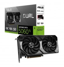 Відеокарта GF RTX 5060 Ti 16GB GDDR7 Dual OC Asus (DUAL-RTX5060TI-O16G)