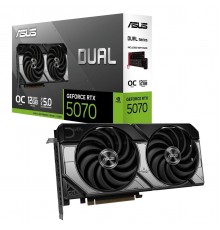 Відеокарта GF RTX 5070 12GB GDDR7 Dual OC Asus (DUAL-RTX5070-O12G)