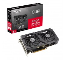 Відеокарта AMD Radeon RX 7600 8GB GDDR6 Dual EVO OC Asus (DUAL-RX7600-O8G-EVO)