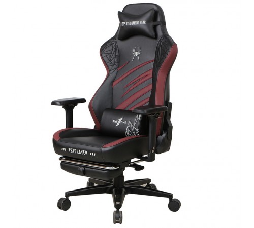 Крісло для геймерів 1stPlayer Duke Black Red