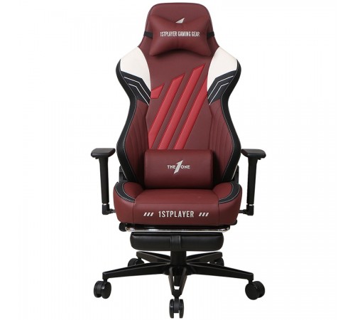 Крісло для геймерів 1stPlayer Duke Black White Red