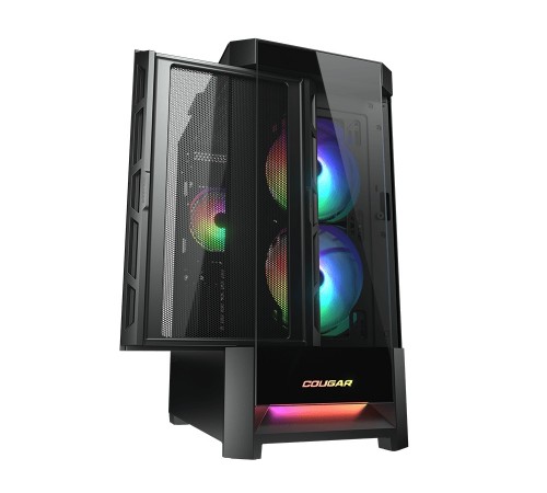 Корпус Cougar Duoface RGB Black без БЖ