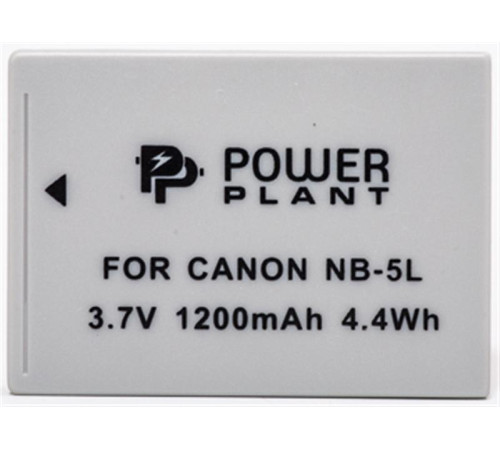 Акумулятор PowerPlant Canon NB-5L 1200mAh (DV00DV1160)