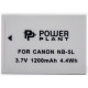 Акумулятор PowerPlant Canon NB-5L 1200mAh (DV00DV1160)