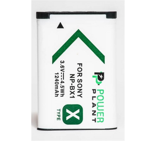 Акумулятор PowerPlant Sony NP-BX1 1240mAh (DV00DV1308)