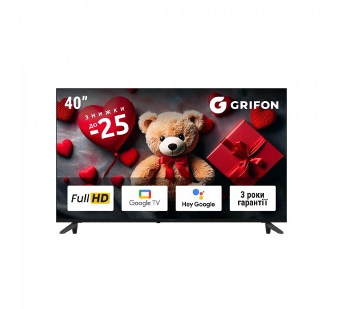 Телевізор Grifon Diva DV40FSB