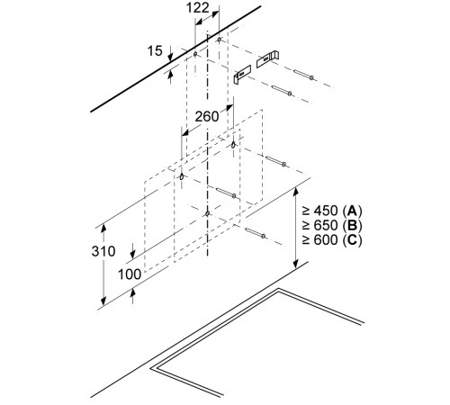 Витяжка Bosch DWK63PJ20T