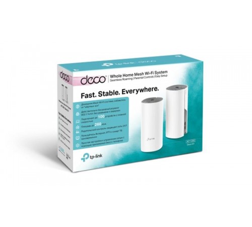 WiFi Mesh-система TP-Link Deco E4(2-pack) WiFi Mesh-система TP-Link Deco E4(2-pack)