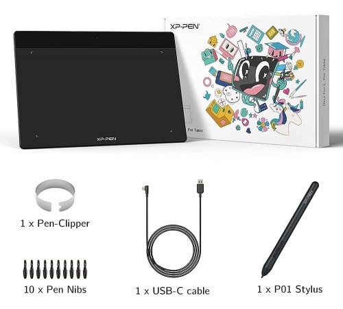 Графічний планшет XP-Pen Deco Fun XS Black