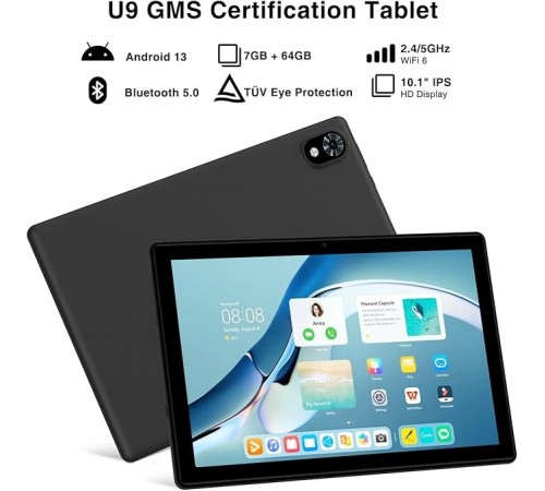 Планшет Doogee U9 3/64GB Black Планшет Doogee U9 3/64GB Black