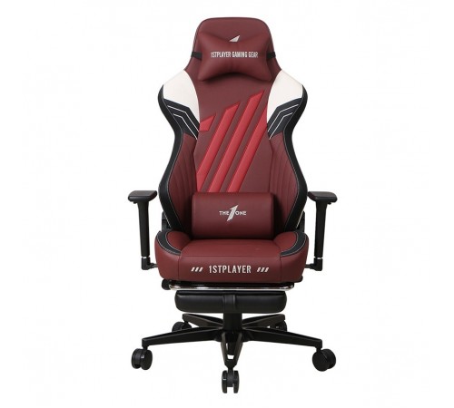 Крісло для геймерів 1stPlayer Duke Black-White-Red