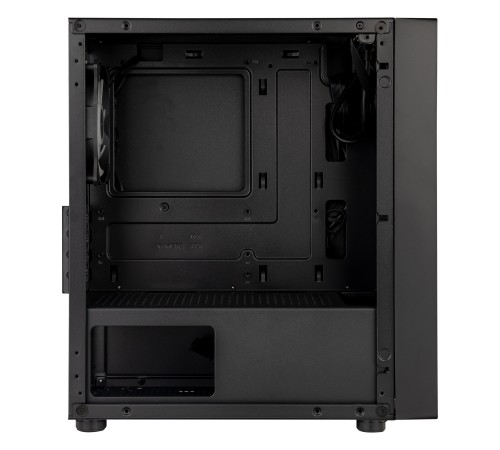 Корпус Prologix E102 Tempered Glass&Mesh Black