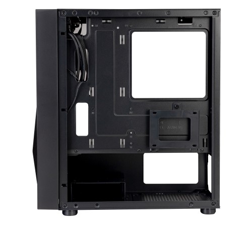 Корпус Prologix E102 Tempered Glass&Mesh Black
