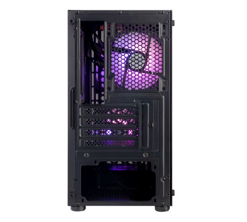 Корпус Prologix E102 Tempered Glass&Mesh Black