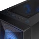 Корпус Prologix E102 Tempered Glass&Mesh Black