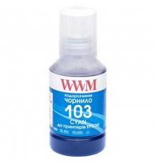 Чорнило WWM Epson L3100/3110/3150 (Cyan) (E103C) 140г