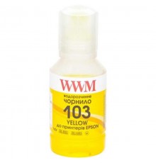 Чорнило WWM Epson L3100/3110/3150 (Yellow) (E103Y) 140г
