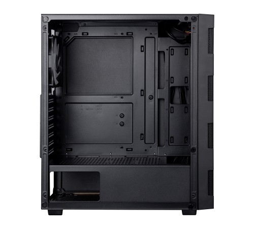 Корпус Prologix E115 Tempered Glass&Mesh Black