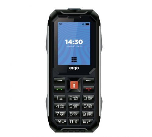Мобiльний телефон Ergo E182 Dual Sim Black