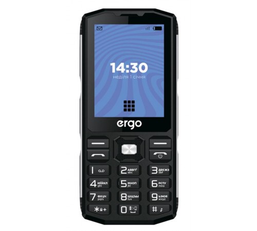 Мобiльний телефон Ergo E282 Dual Sim Black