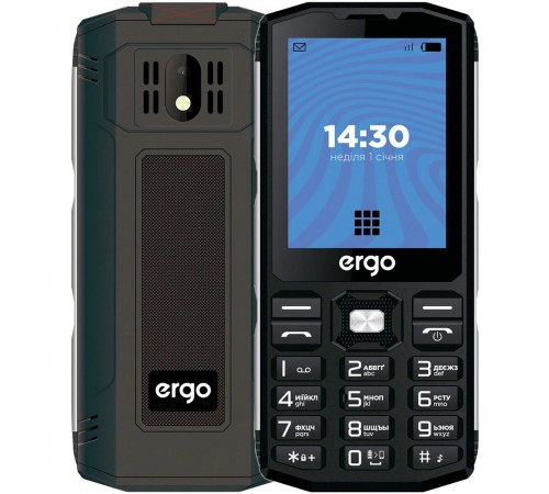 Мобiльний телефон Ergo E282 Dual Sim Black