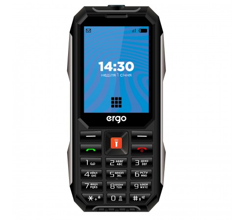 Мобiльний телефон Ergo E283 Dual Sim Black
