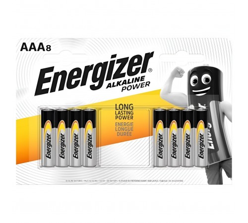 Батарейка Energizer AAA/LR03 BL 8шт