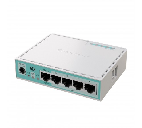 Маршрутизатор MikroTik hEX refresh (E50UG) Маршрутизатор MikroTik hEX refresh (E50UG)