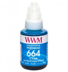 Чорнило WWM Epson L110/210/300 Cyan (E664C) 140г