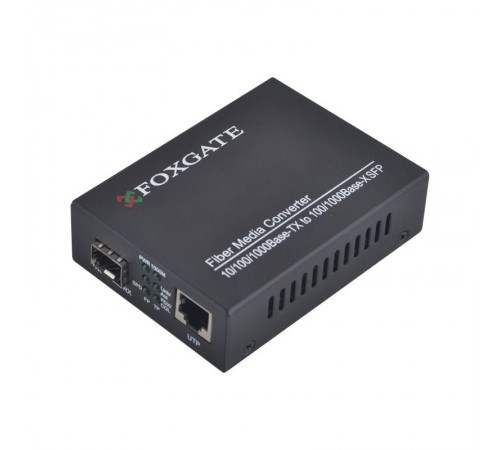 Медіаконвертер FoxGate EC-SFP1000-FE/GE-LFP